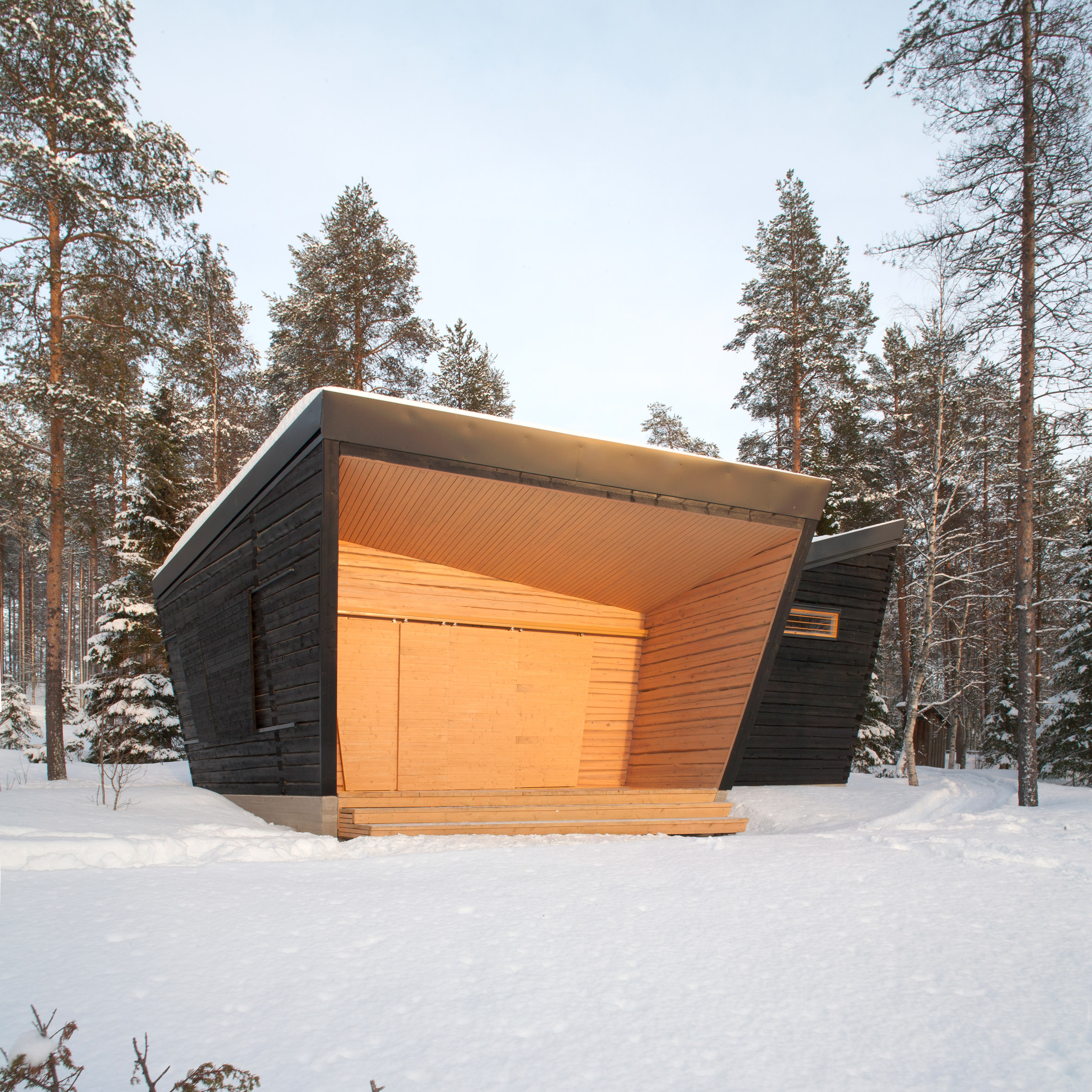 Architecture，sauna，arctic，