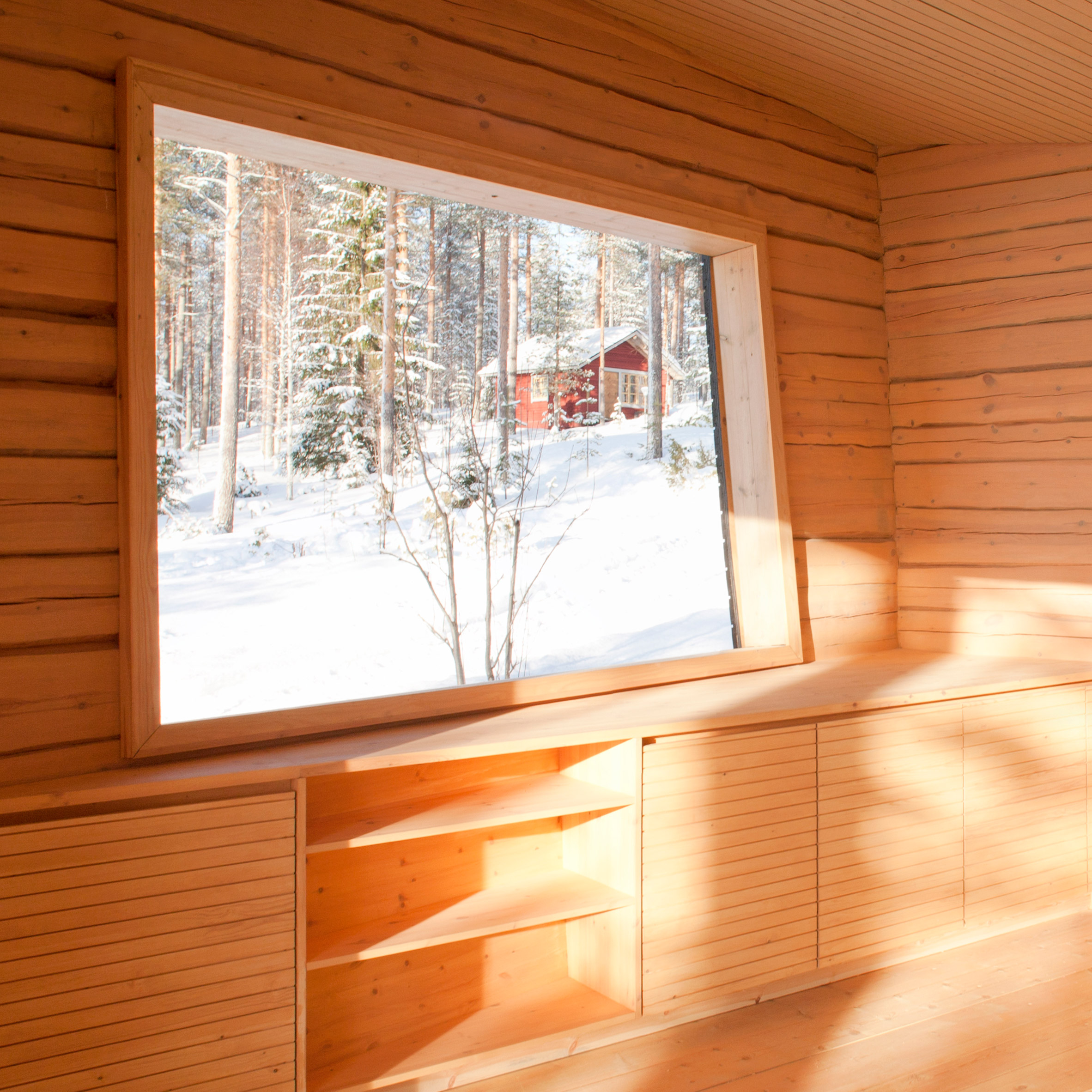 Architecture，sauna，arctic，