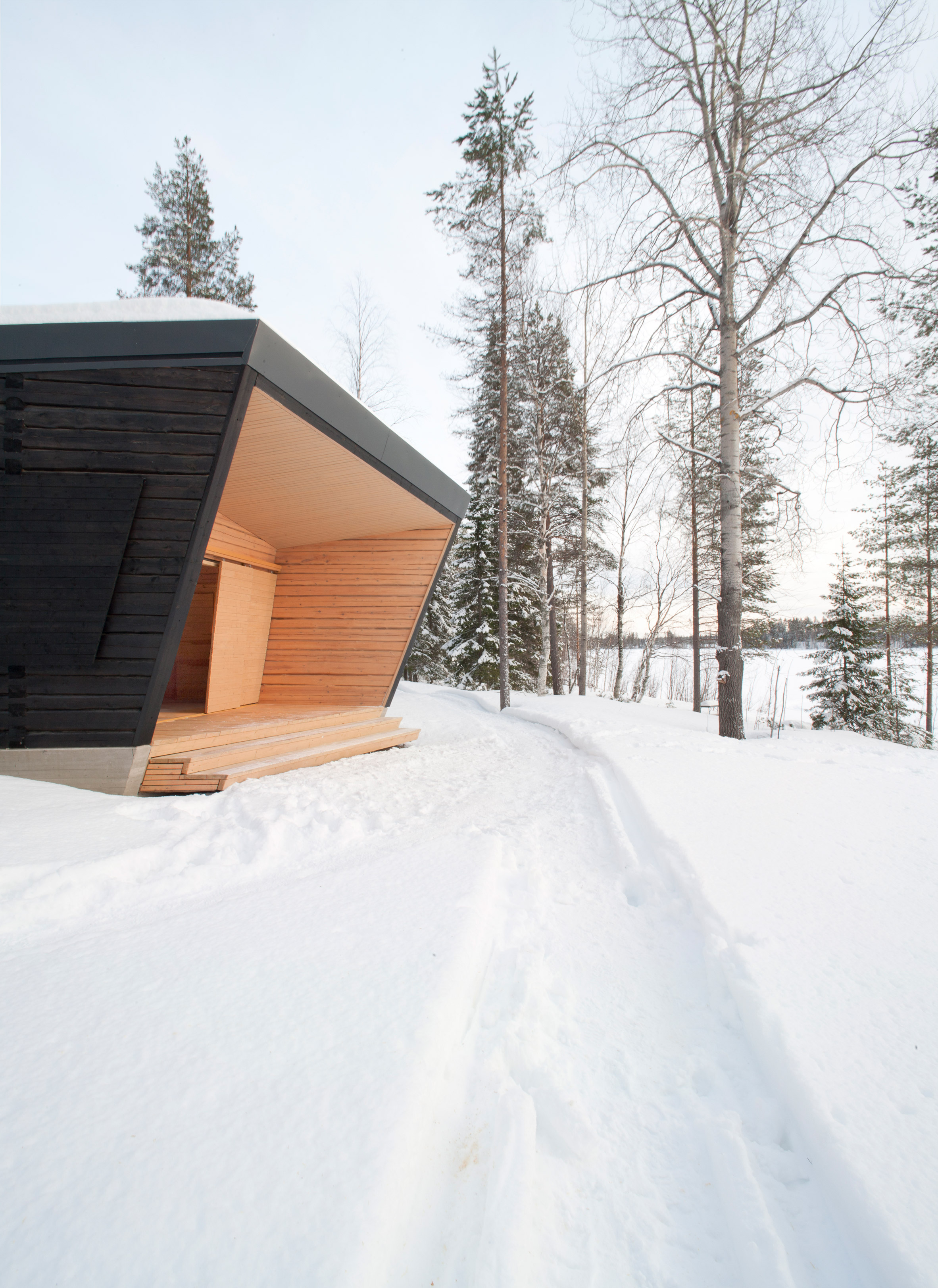 Architecture，sauna，arctic，