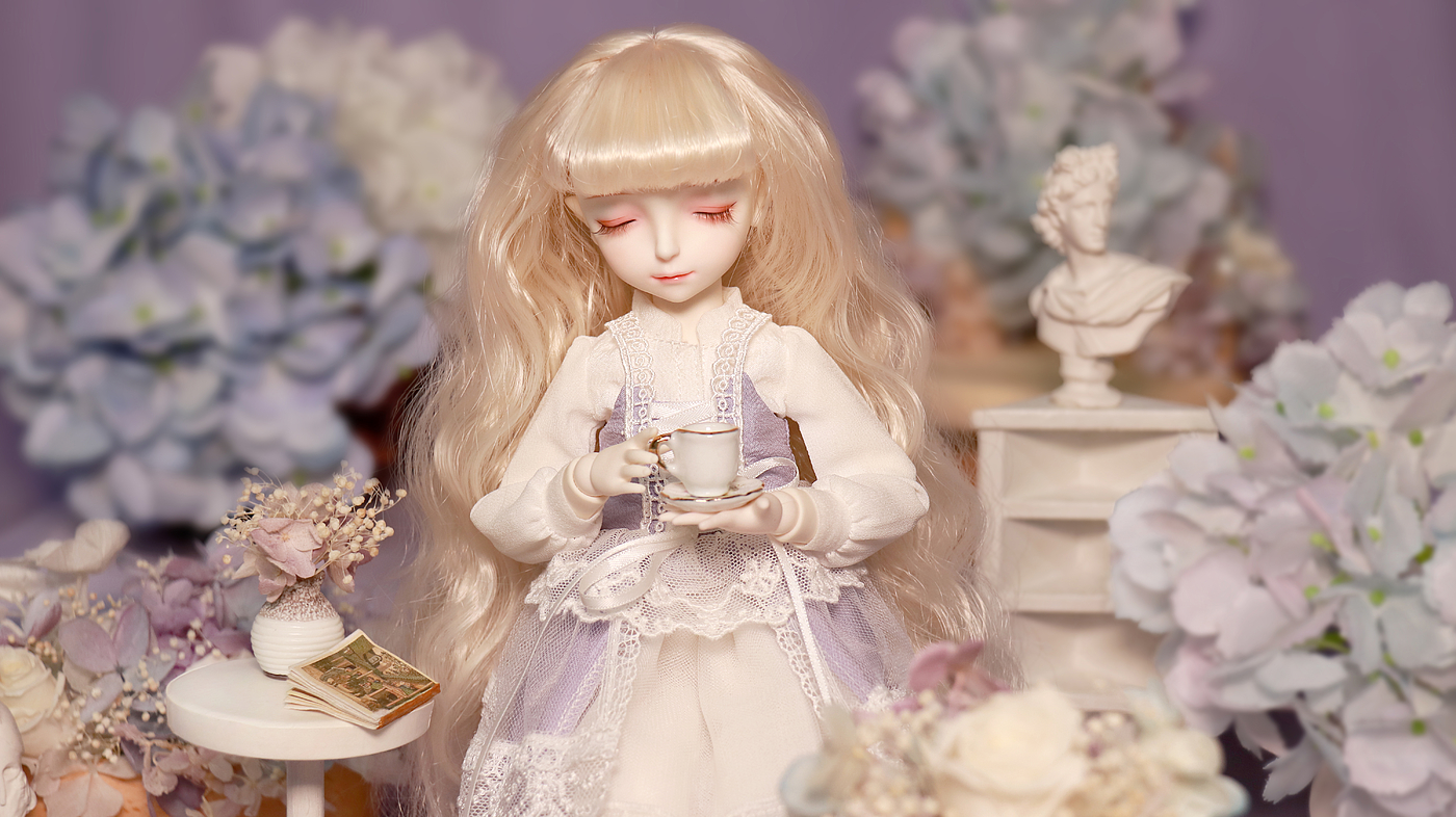 bjd，BJD doll，Flower Girl Doll，