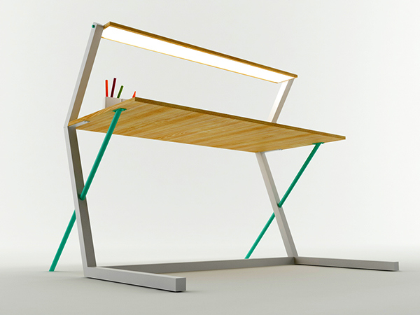 desk，Desk lamp，use，Simplicity，Beautiful and generous，product design，