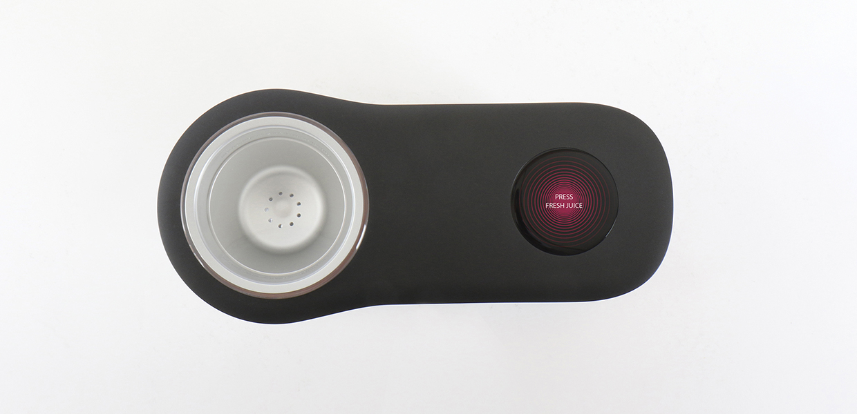 2018 red dot design concept award，Express Juicer，Juicer，black，kitchen，black，