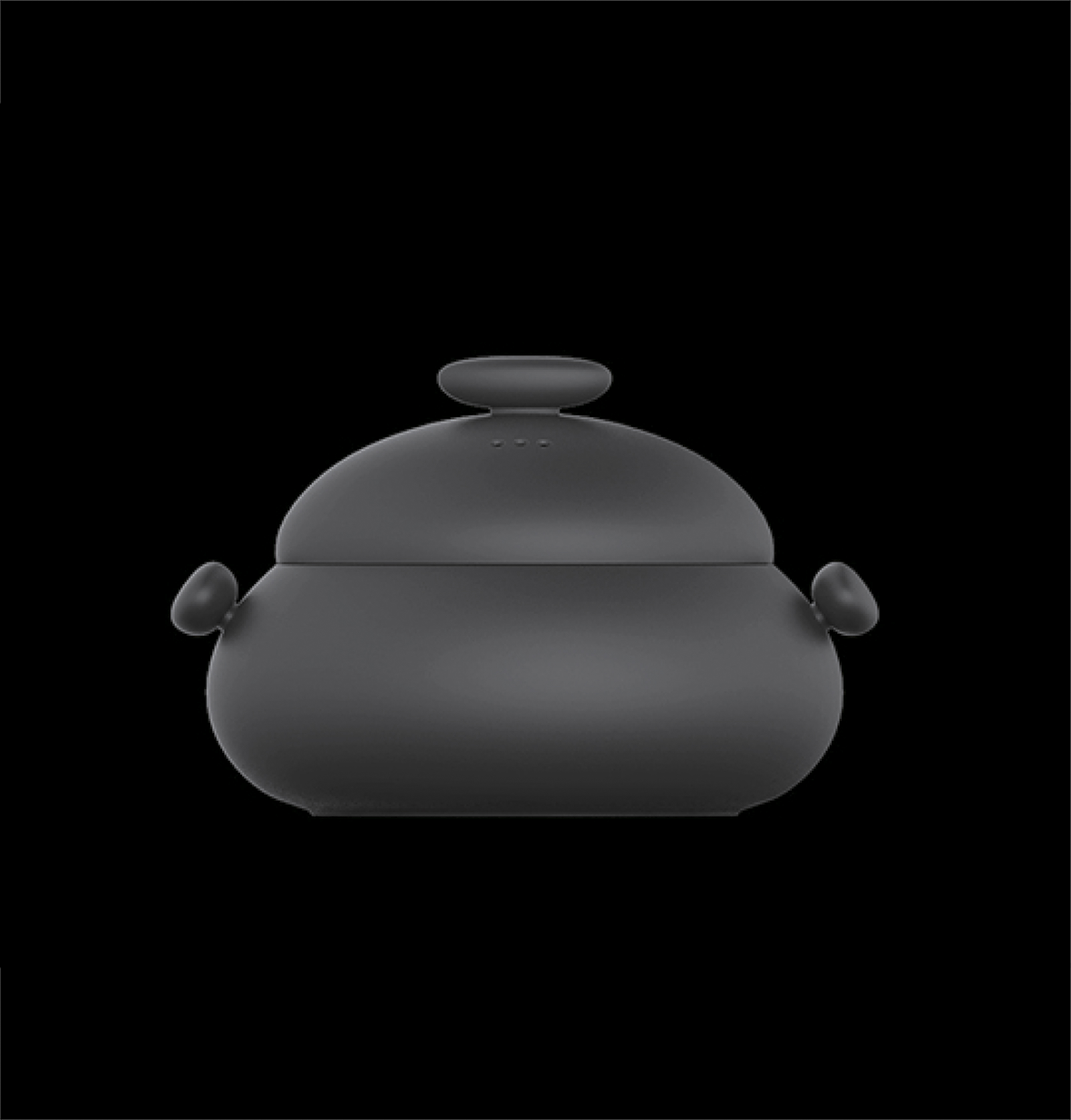 2018 red dot design concept award，Cobblestone Stewpot，Pebble casserole，Stew pot，Kitchenware，