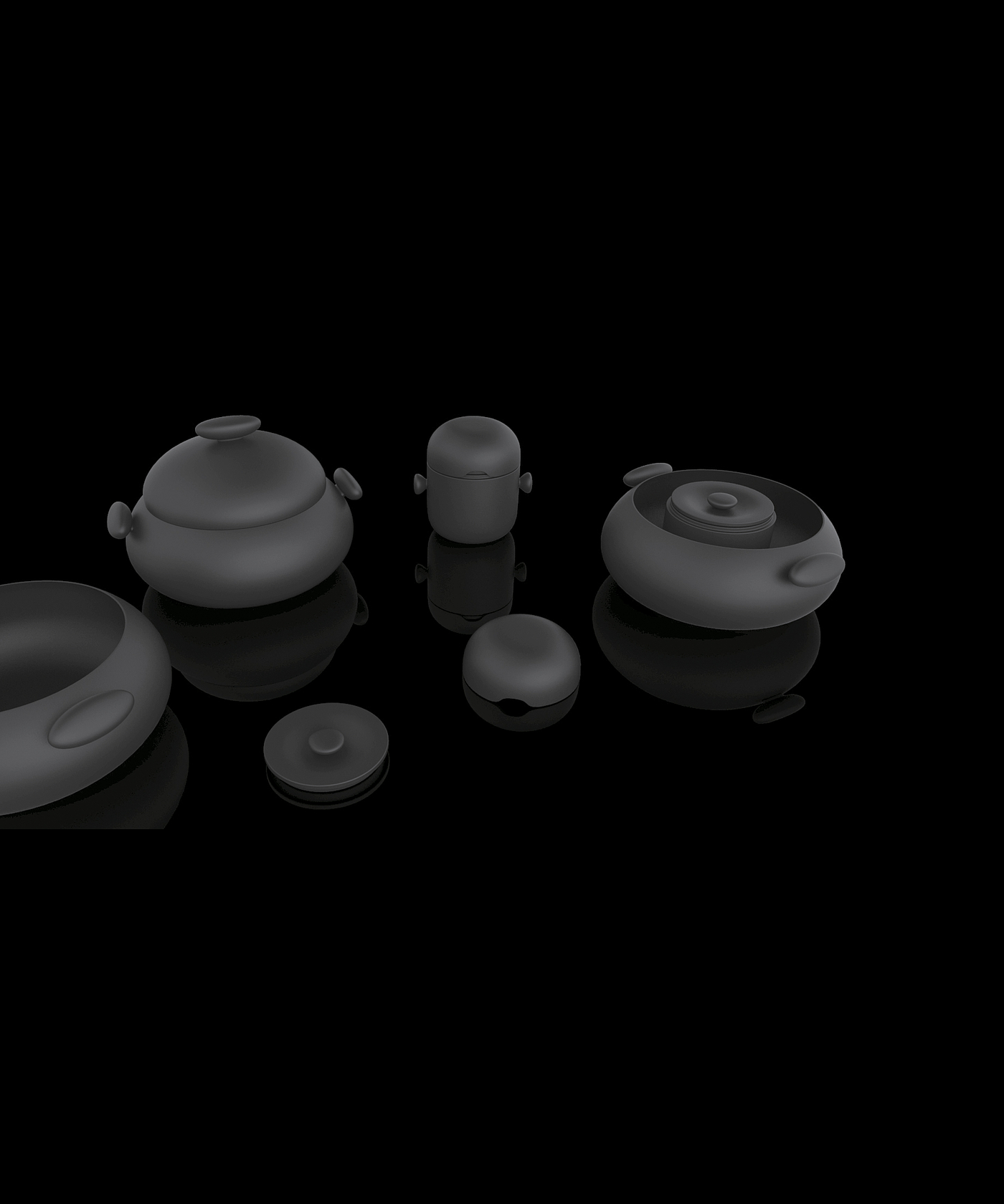 2018 red dot design concept award，Cobblestone Stewpot，Pebble casserole，Stew pot，Kitchenware，