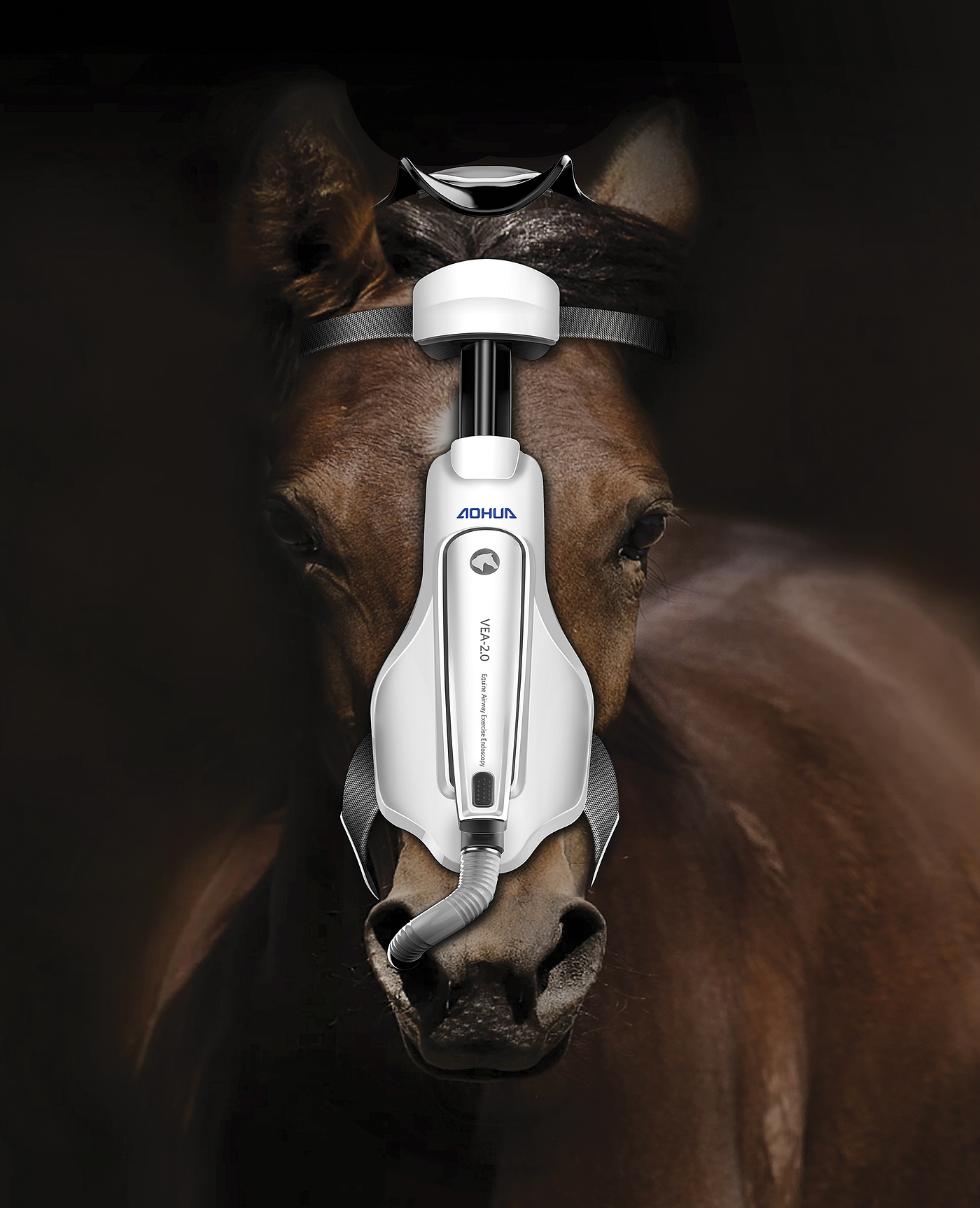 2018 red dot design concept award，Equine  Airway，Endoscopy，horse，Airway endoscopy，