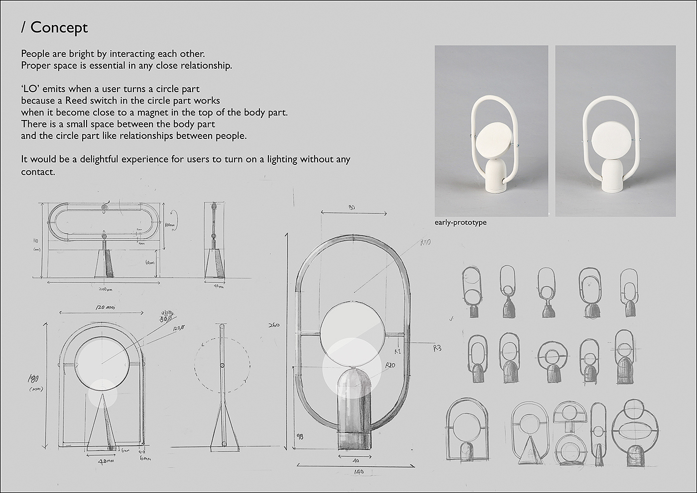 product design，industrial design，Home design，floodlight，Simplicity，