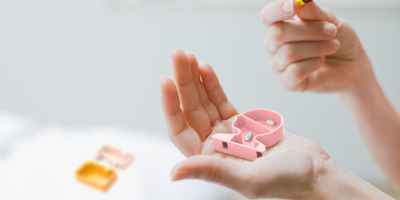 product design，industrial design，articles for daily use，Medicine box，bionics，