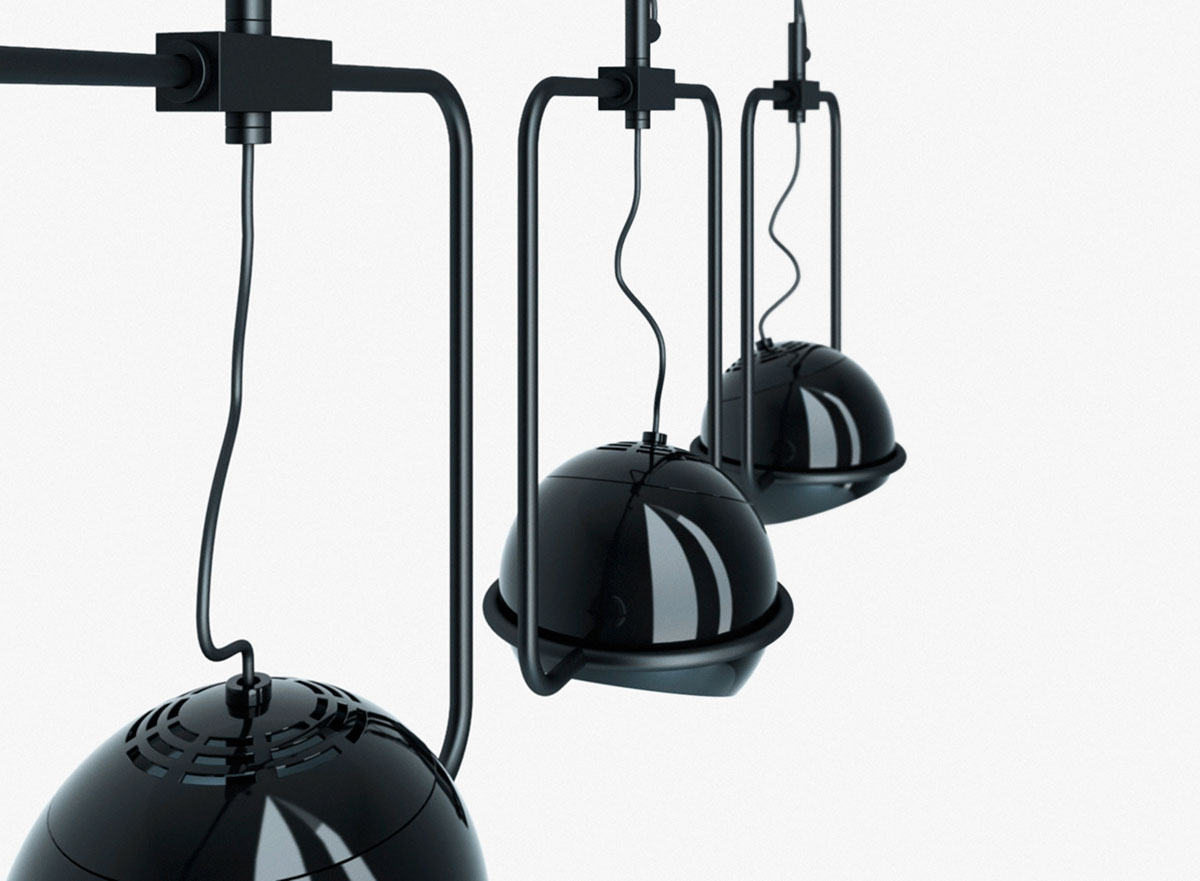 Balls series lamps，Spherical lamp，Plastic，