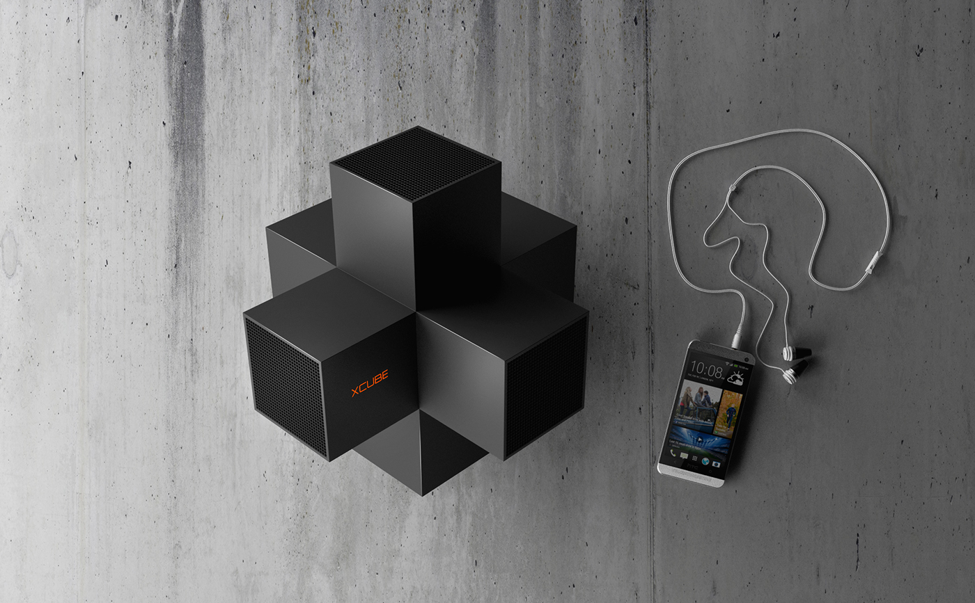 XCube，Bluetooth speaker，3D surround sound，