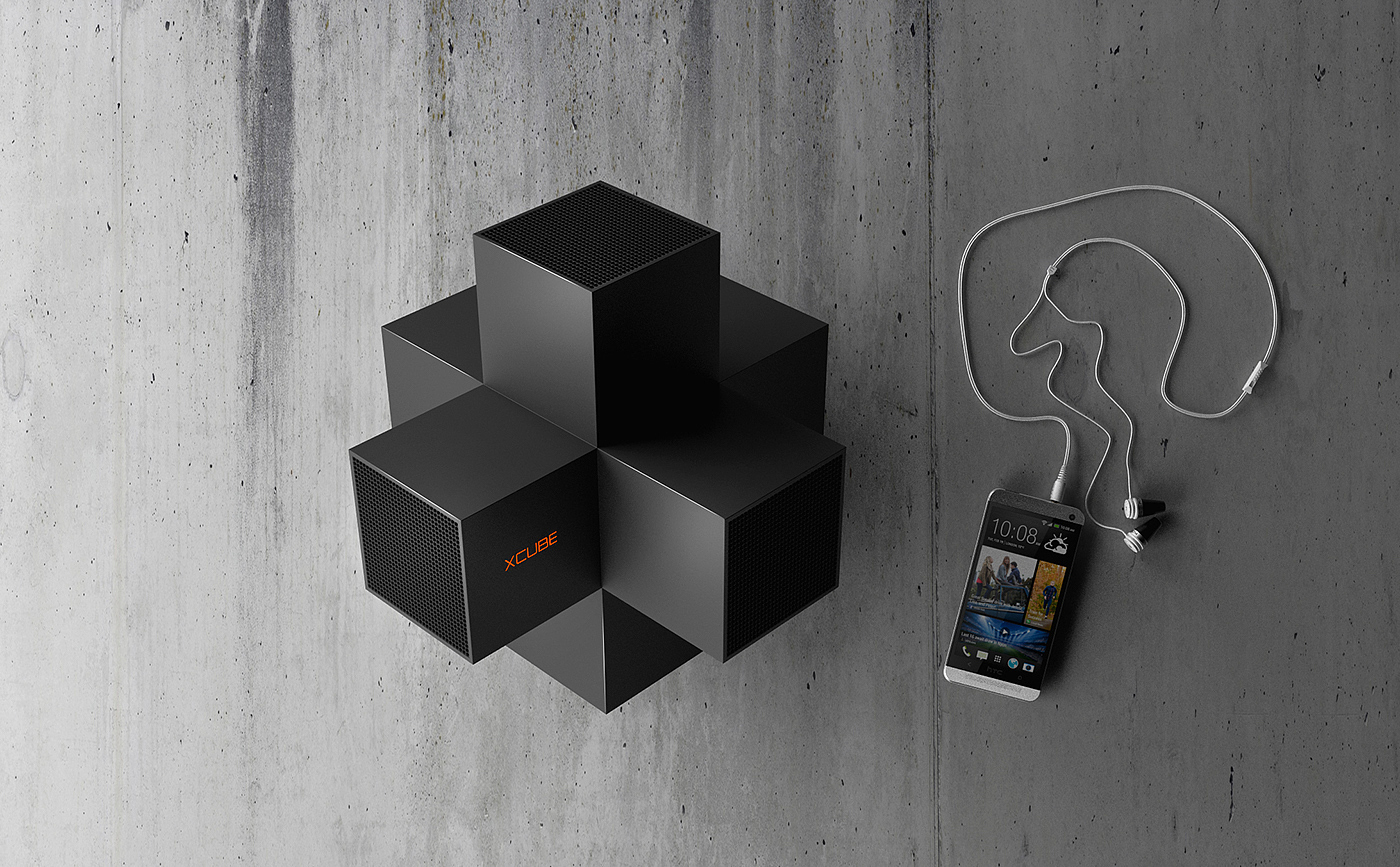 XCube，Bluetooth speaker，3D surround sound，