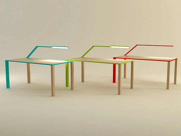 Office Supplies，product design，Simplicity，Desk lamp，