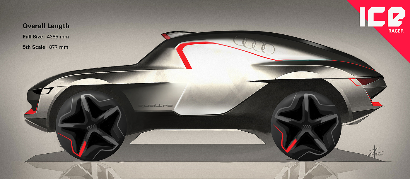 industrial design，Automatic design，engineering，Automobile design，vehicle，Hand drawn，