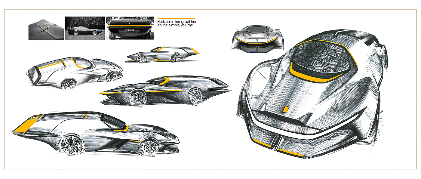 industrialization，automation，product design，Automobile design，Hand drawn，