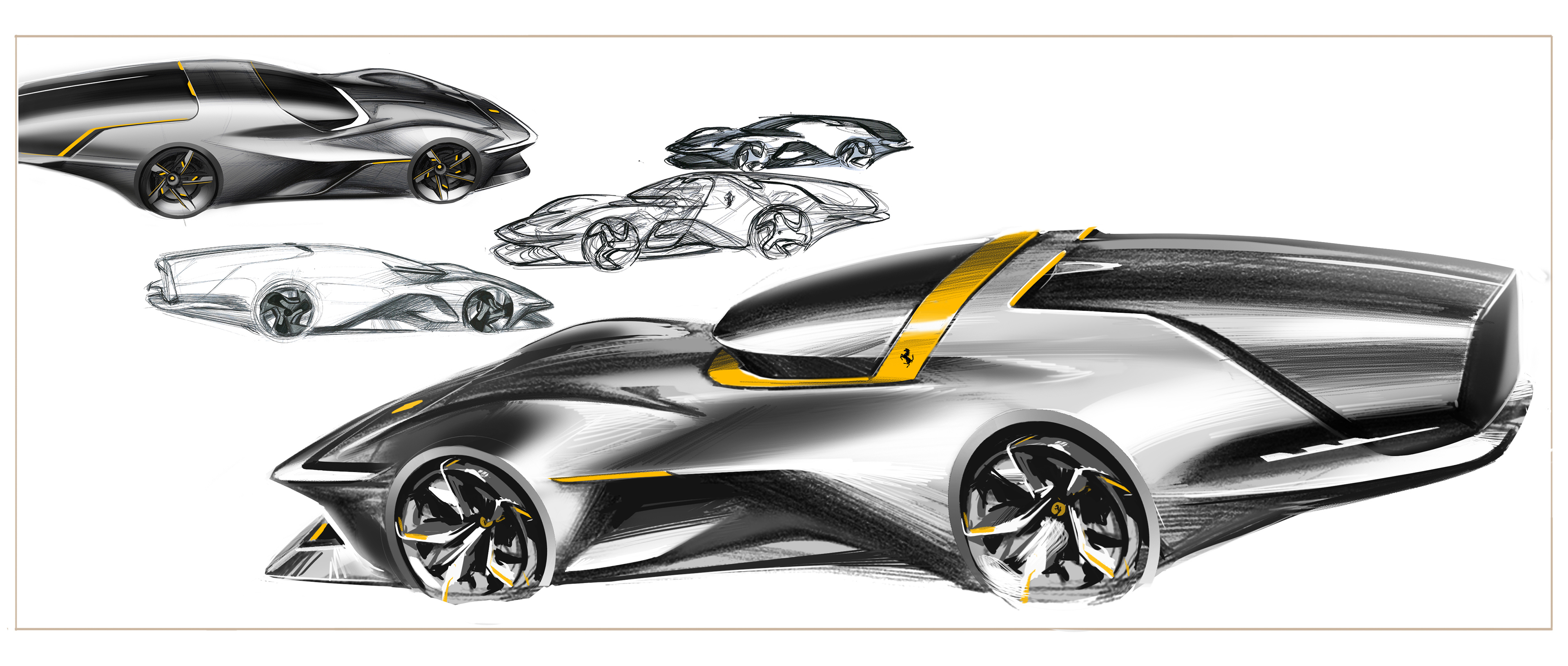 industrialization，automation，product design，Automobile design，Hand drawn，