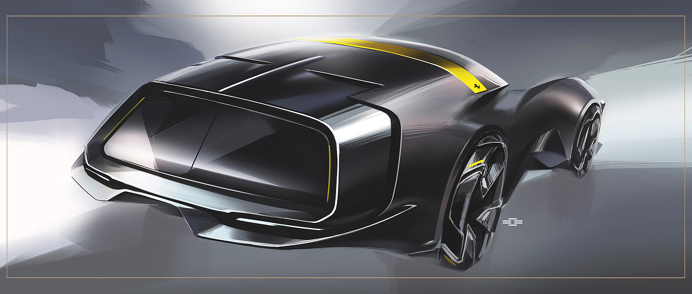 industrialization，automation，product design，Automobile design，Hand drawn，