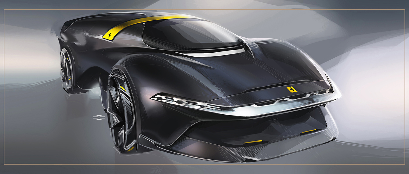 industrialization，automation，product design，Automobile design，Hand drawn，