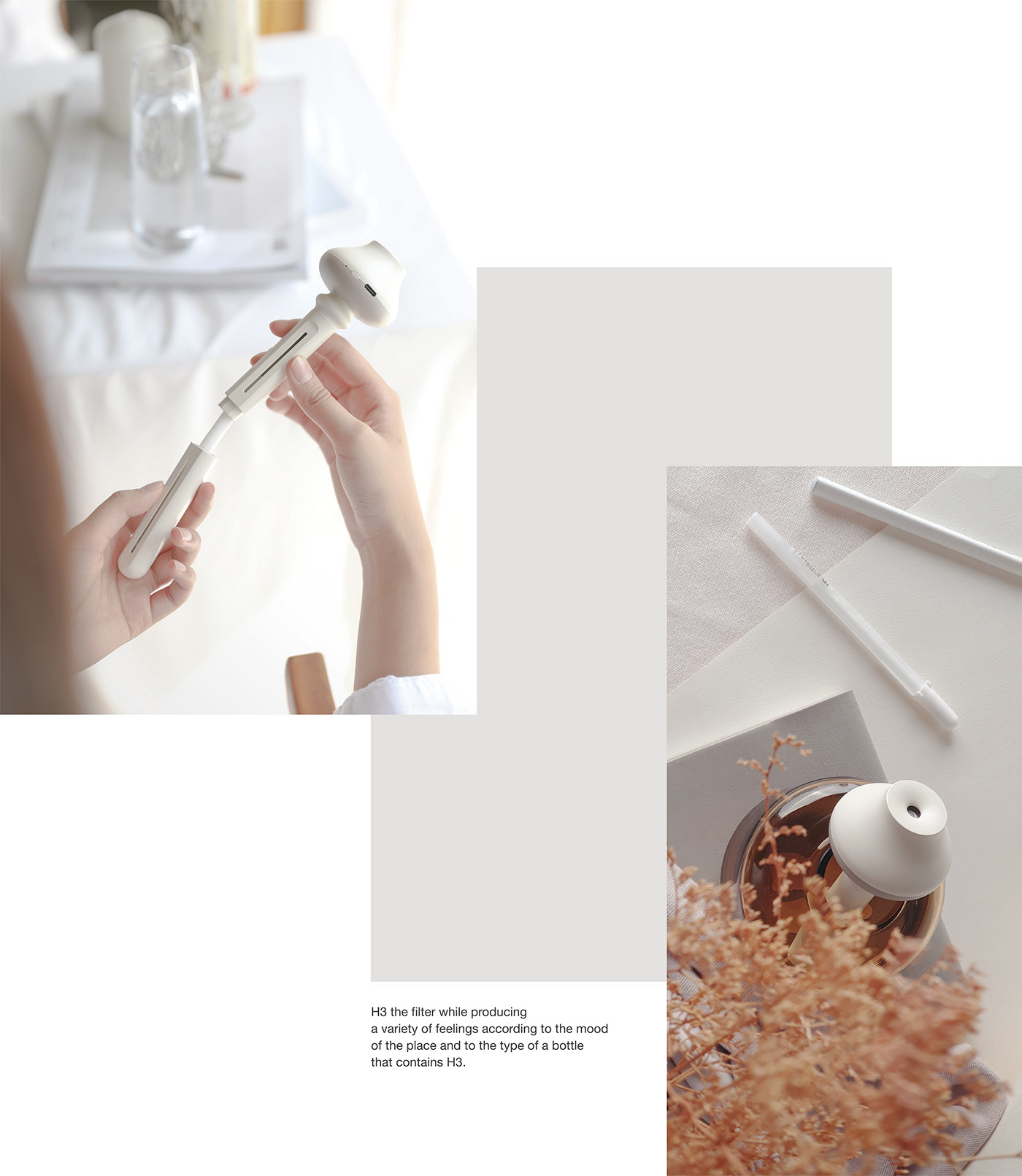 Humidifier，Snow Mountain，volcano，product design，H7/H3，