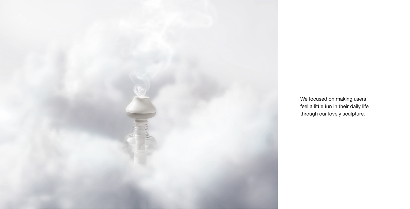 Humidifier，Snow Mountain，volcano，product design，H7/H3，