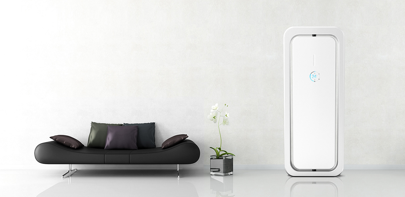 air conditioner，intelligence，small-scale，Hand drawn，