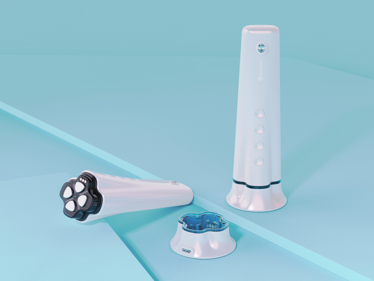 伯奢四叶草rf美容仪设计rf Beauty Instrument Design 普象网