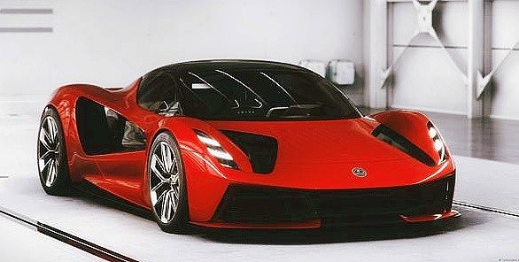 Electric，Sports car，fashion，Lotus ，