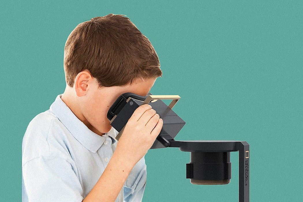 headset，Microscope，telescope，science and technology，intelligence，