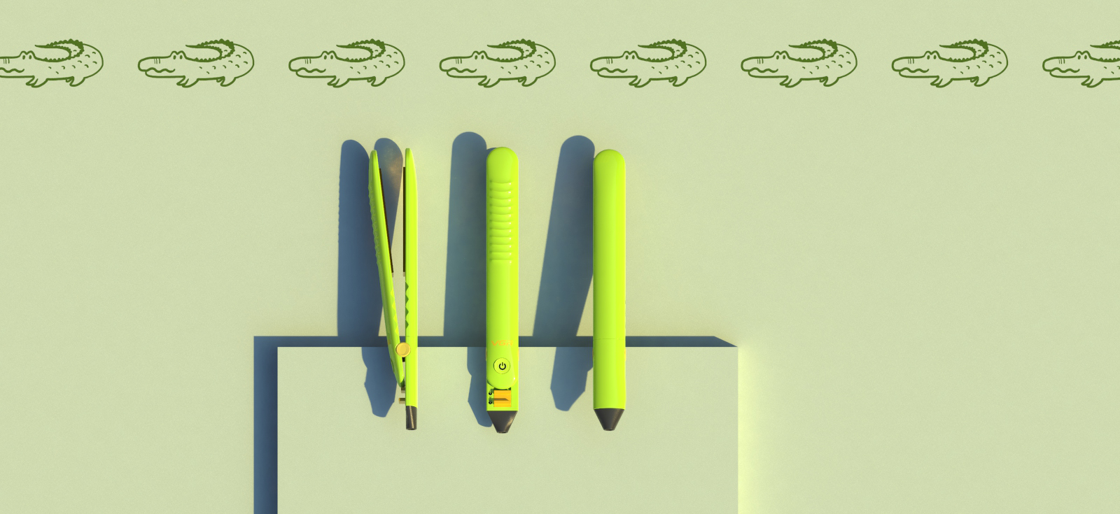 Hair stick，Straight hair clip，Cartoon，bionics，Render，scene，product design，