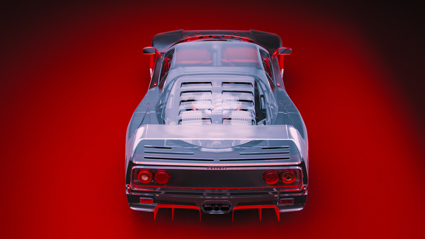 Render，classic，innovate，cgi，Ferrari，racing，
