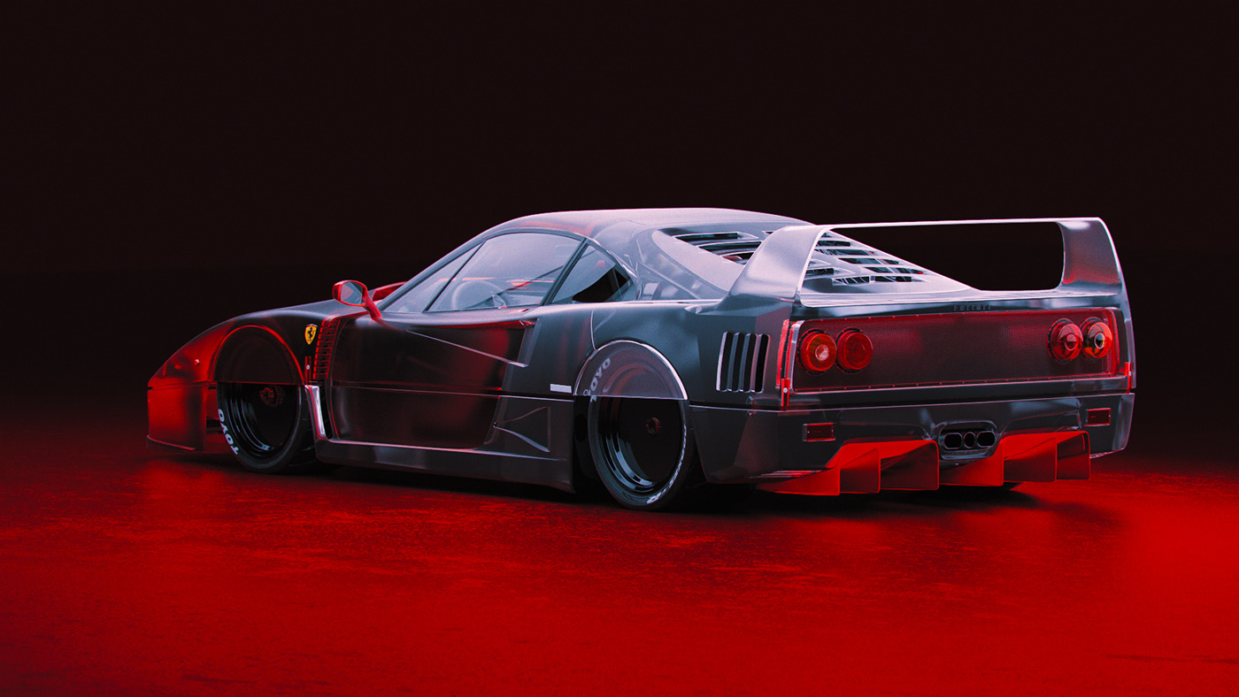 f40retrofuture怎样在经典的赛车基础上进行创新呢