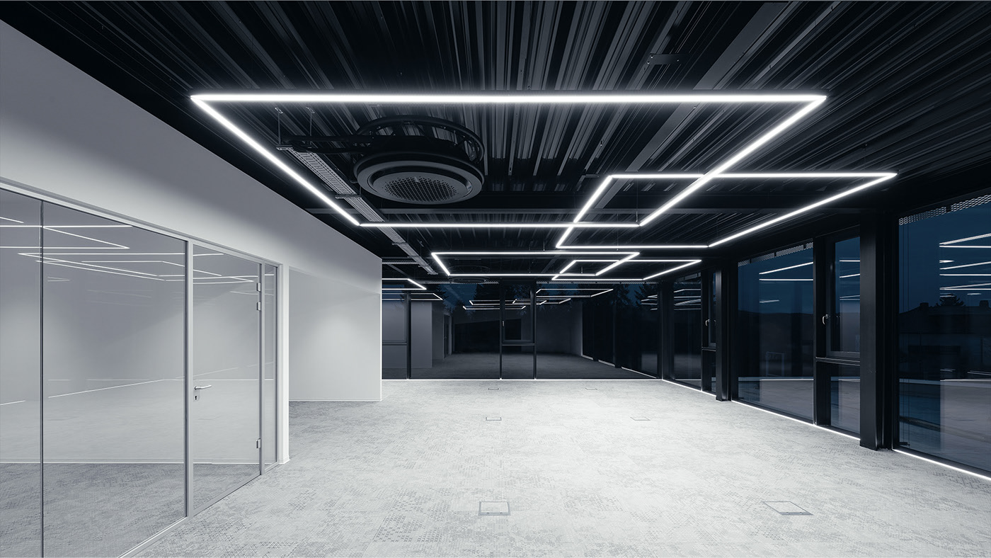 office，Architecture，lighting，modern，