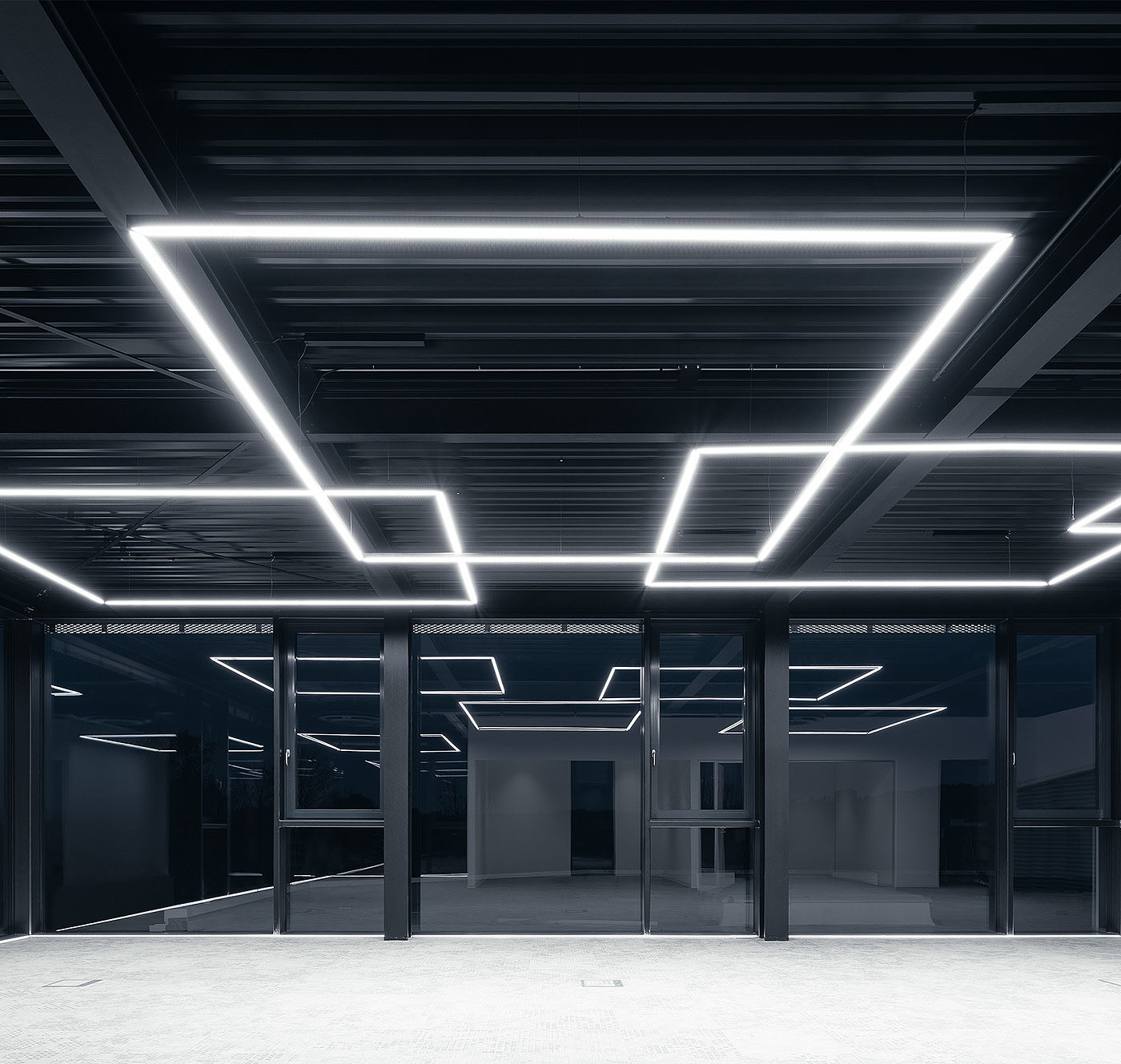 office，Architecture，lighting，modern，