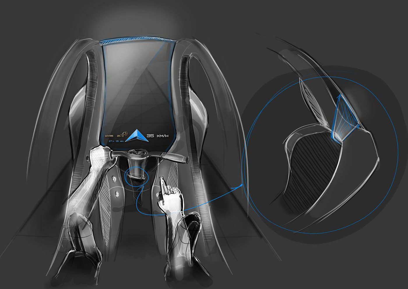 vehicle，future，science and technology，industrial design，product design，Automatic design，
