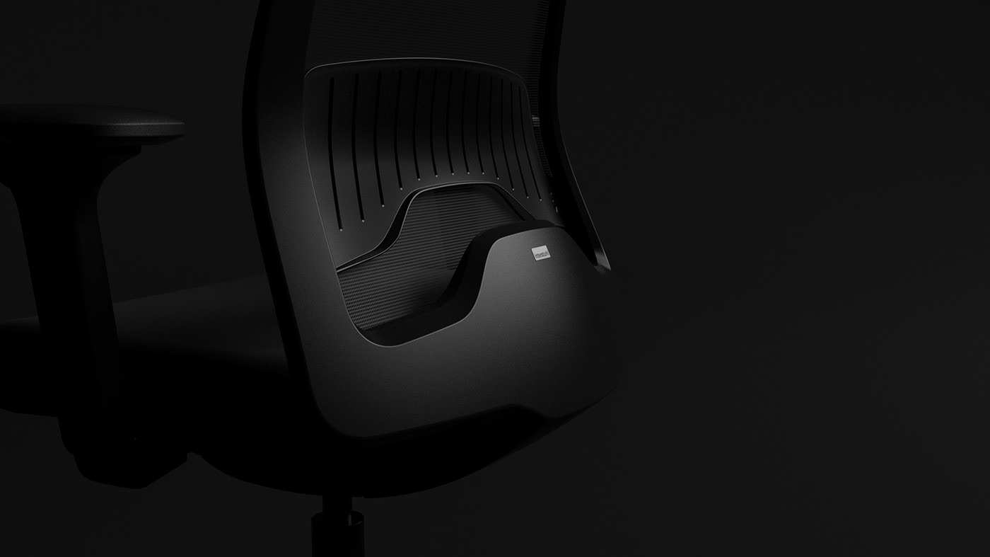 Office chair，comfortable，backrest，Hand drawn，