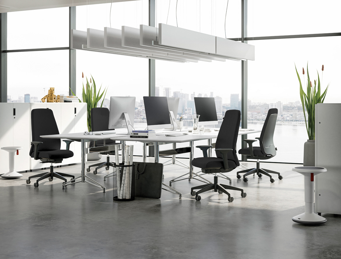 Office chair，comfortable，backrest，Hand drawn，