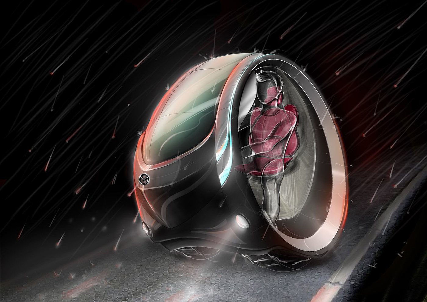 vehicle，future，science and technology，industrial design，product design，Automatic design，