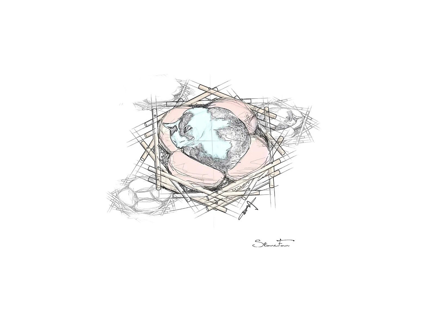 Cat nest，Henhouse，Pet Supplies & Pet，Home Furnishing，Kitty，cat，Pets，