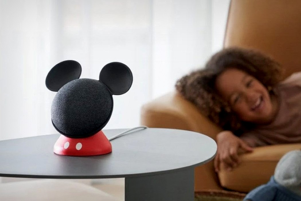 Bracket，Google Home Mini，Disney，Mickey Mouse，