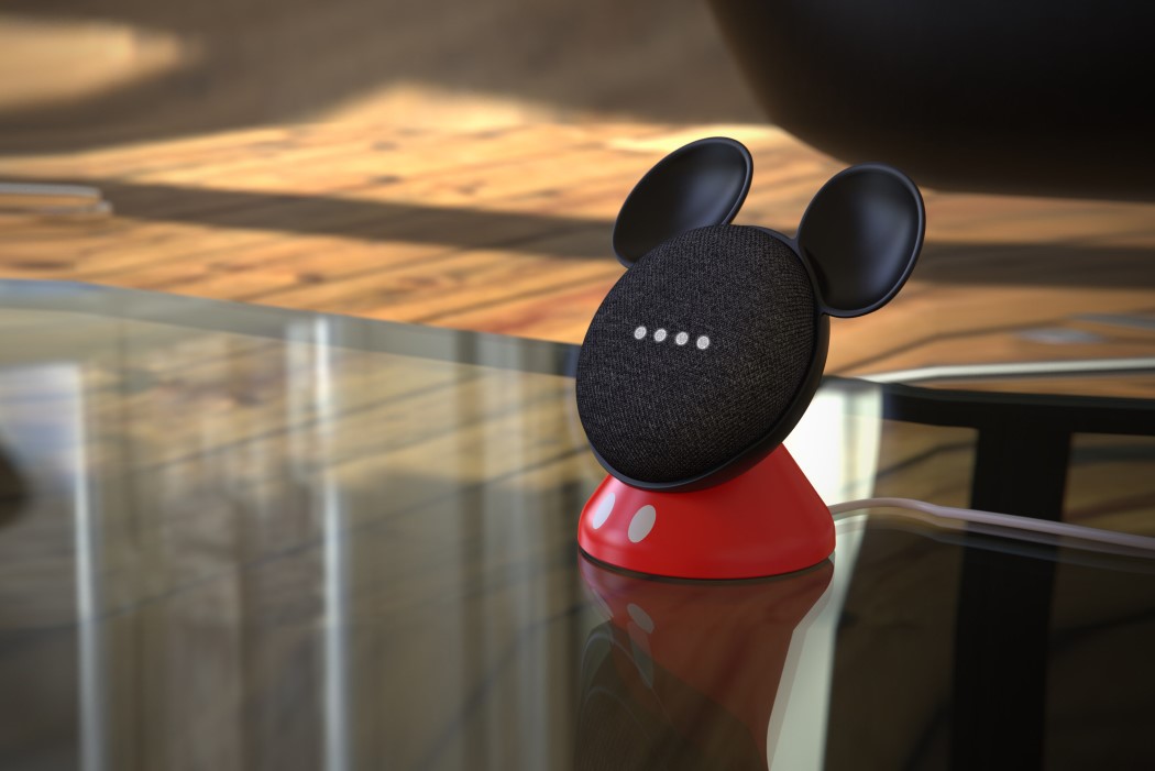 Bracket，Google Home Mini，Disney，Mickey Mouse，