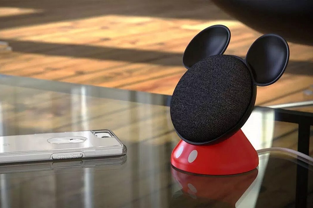 Bracket，Google Home Mini，Disney，Mickey Mouse，
