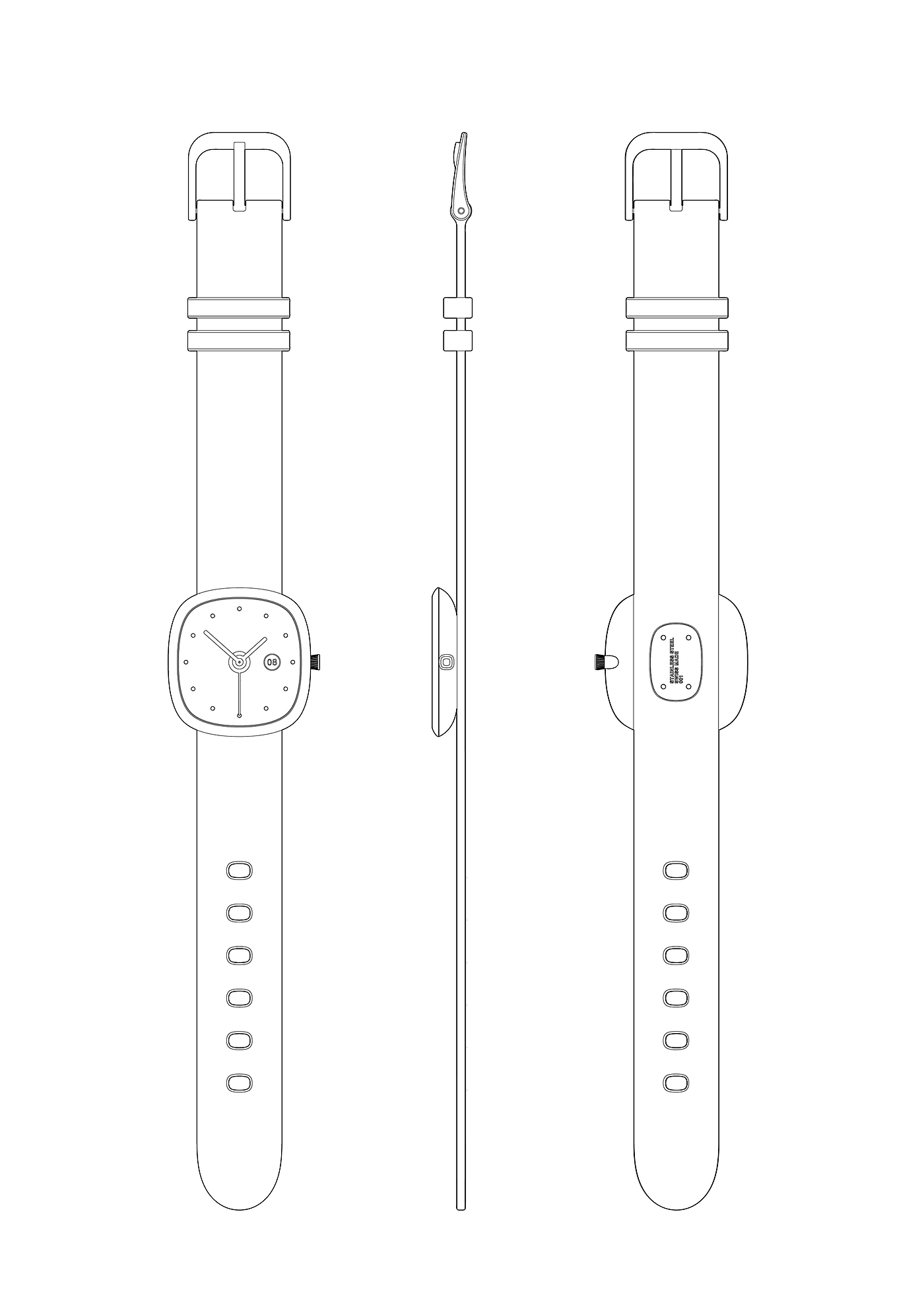 Electronics，industrial design，product，Wrist watch，science and technology，fashion，