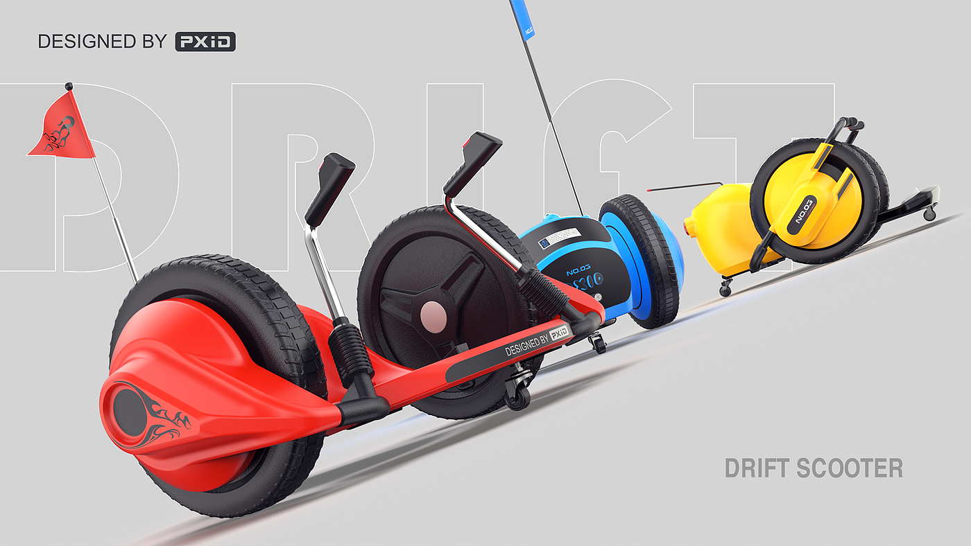 Drift vehicle，Scooter，Children's scooters，Scooter design，