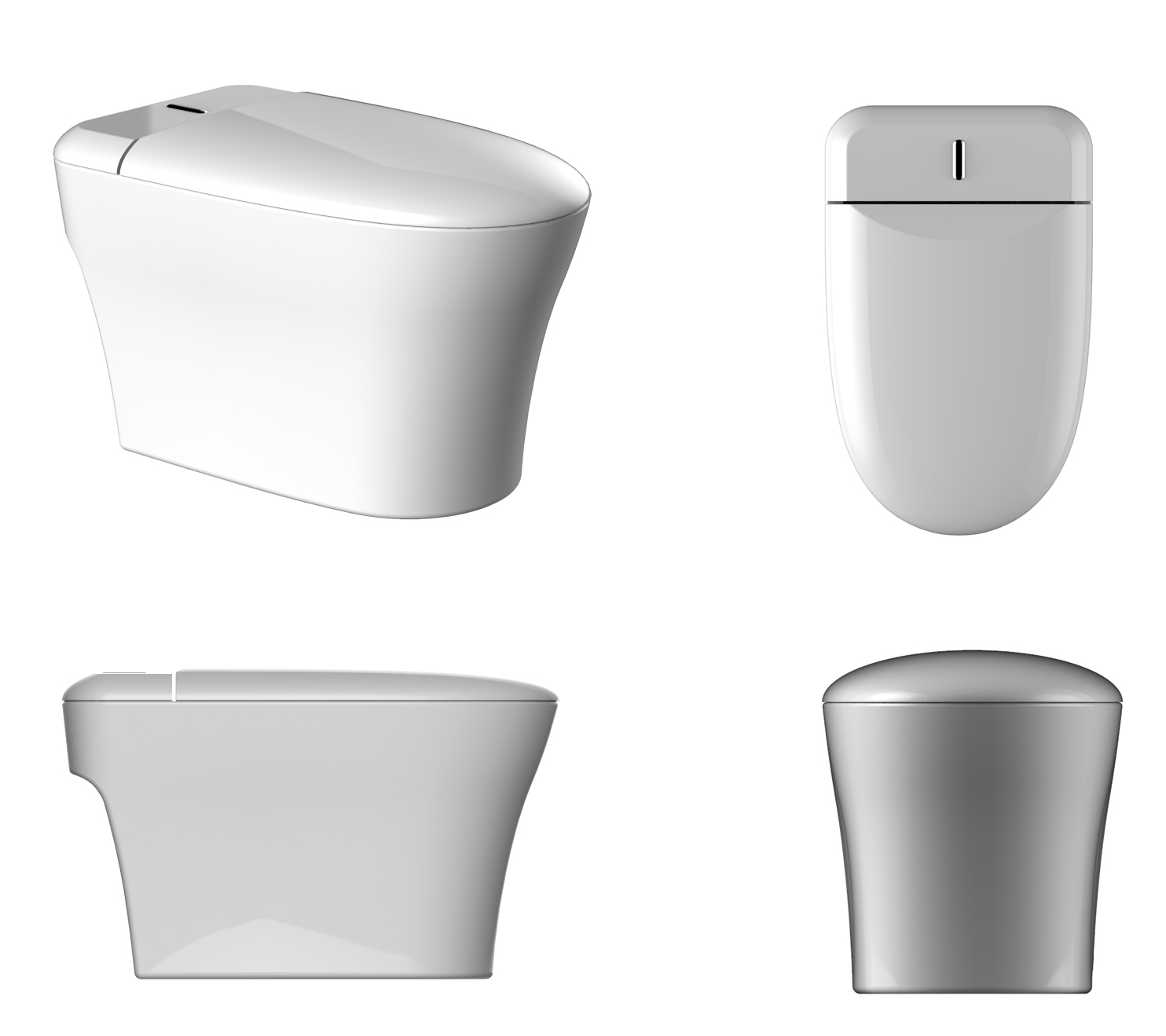 Intelligent toilet，