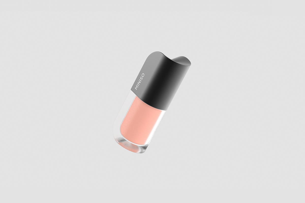 Nail Polish，product design，Plastic，