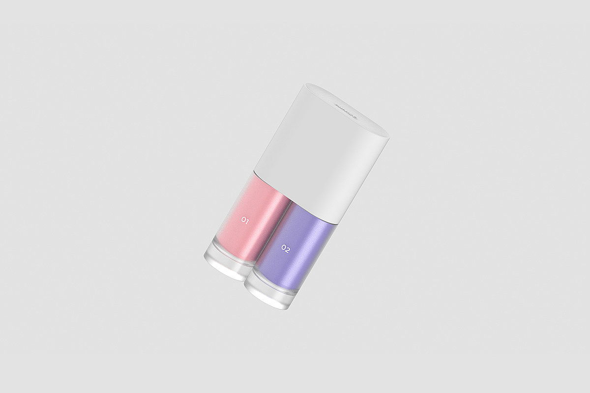 Nail Polish，product design，Plastic，