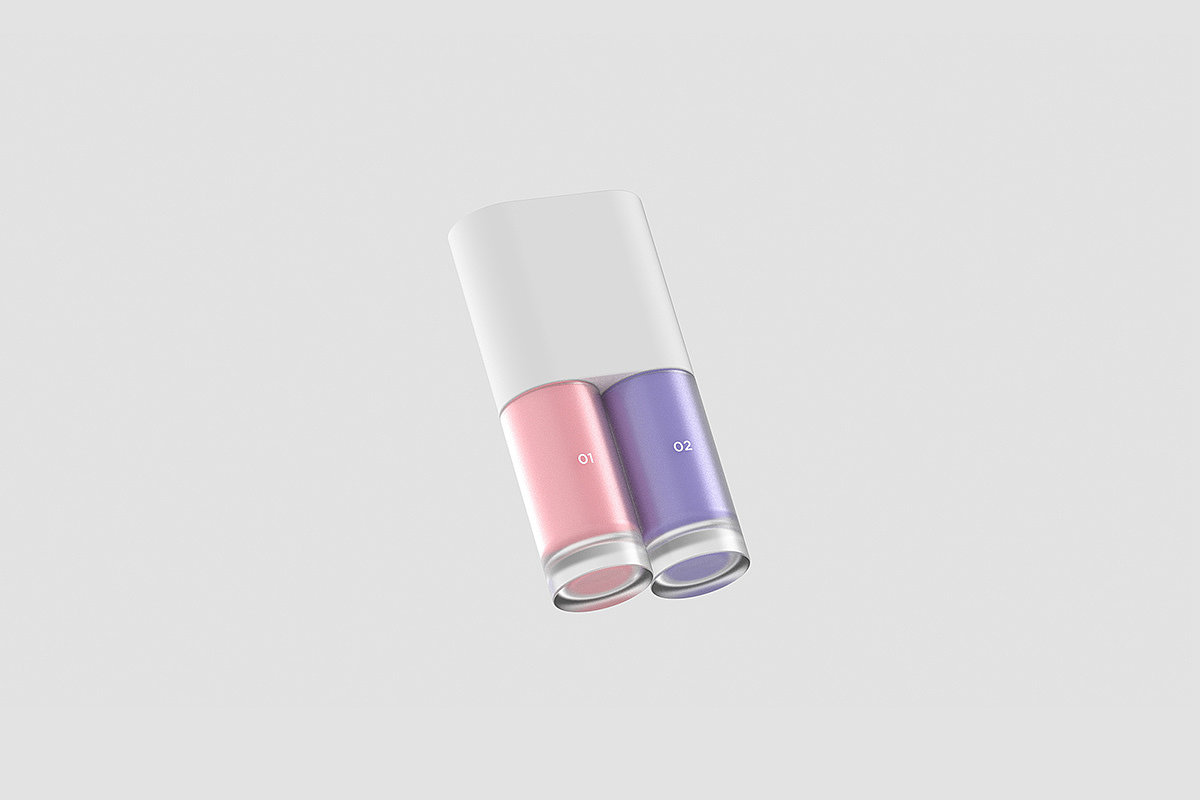 Nail Polish，product design，Plastic，