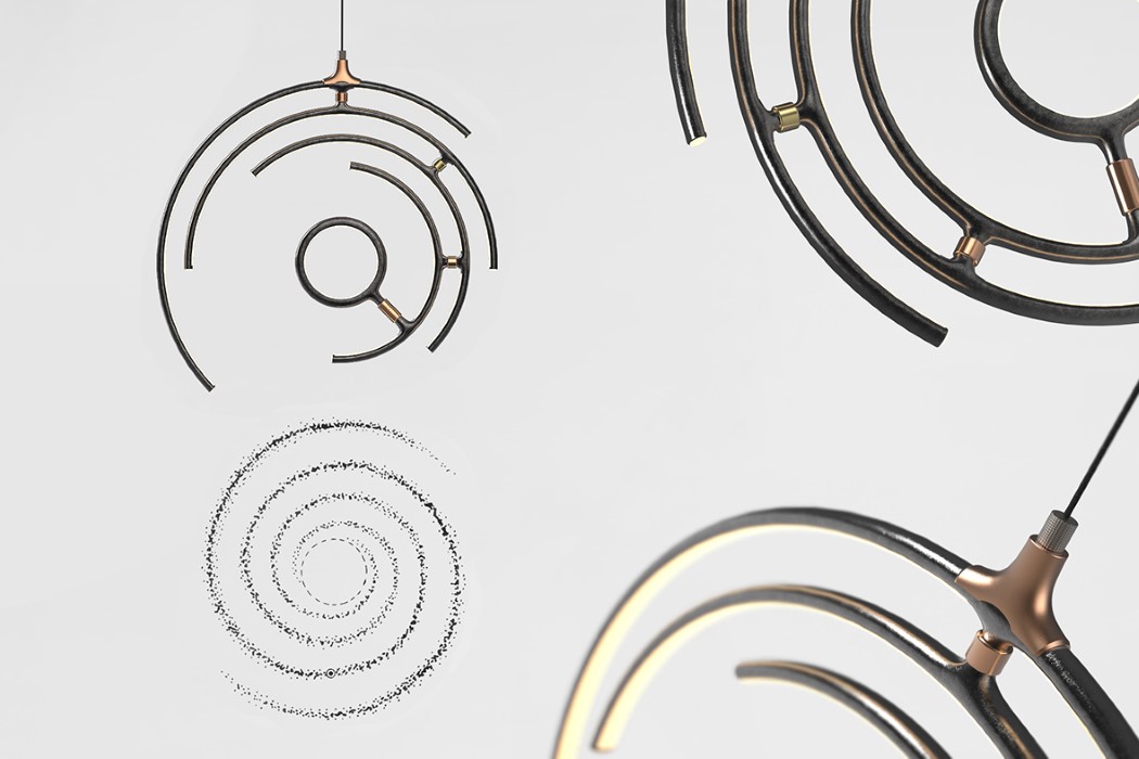 Cosmos，Lamp design，Metal，