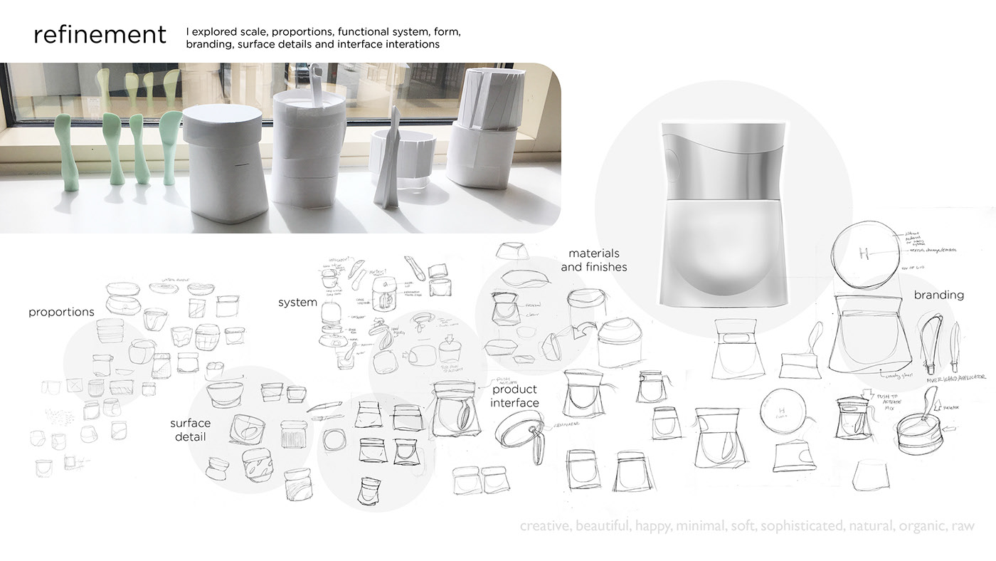 Leatherwear，Facial care tools，conceptual design，