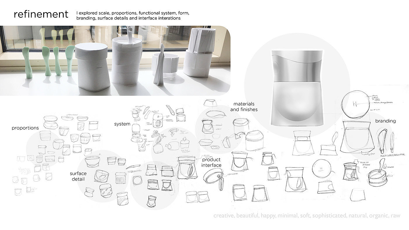Leatherwear，Facial care tools，conceptual design，