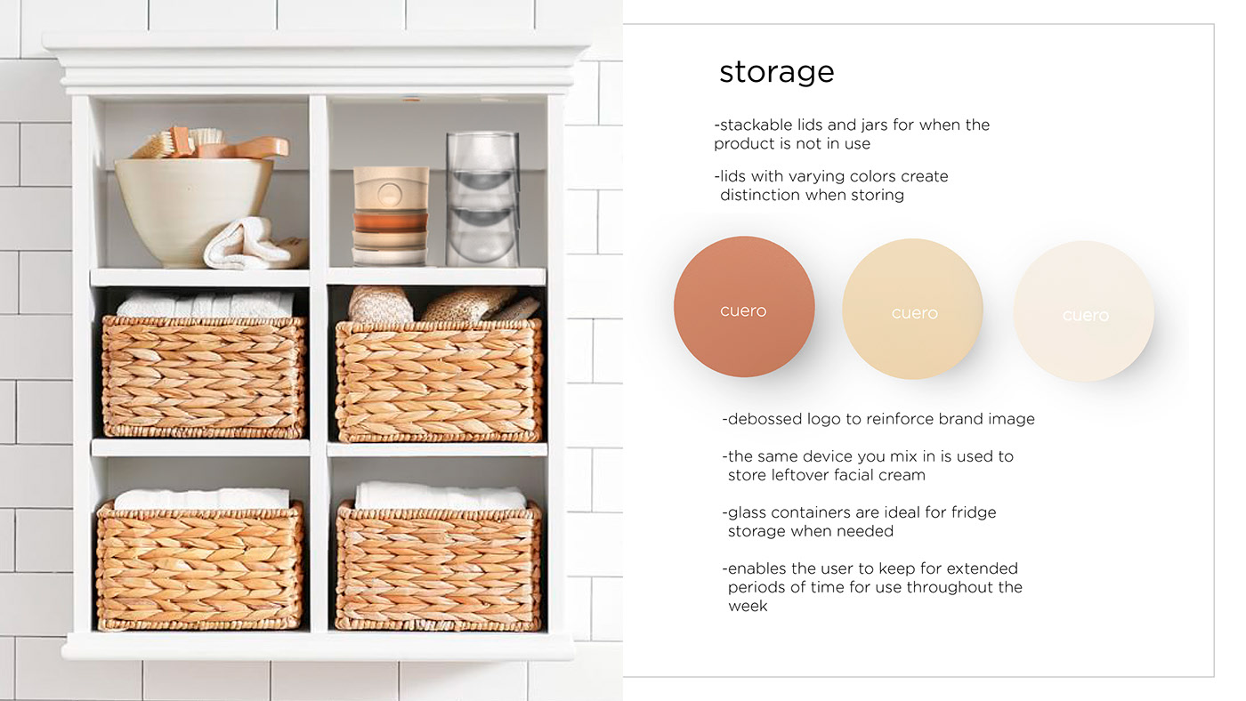 Leatherwear，Facial care tools，conceptual design，