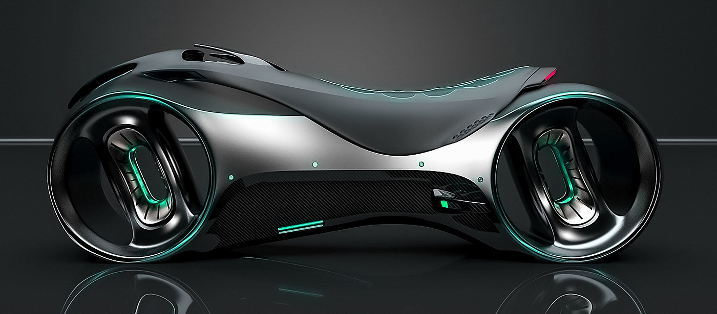 RAZZOR CYCLE，black，Motorcycle design，